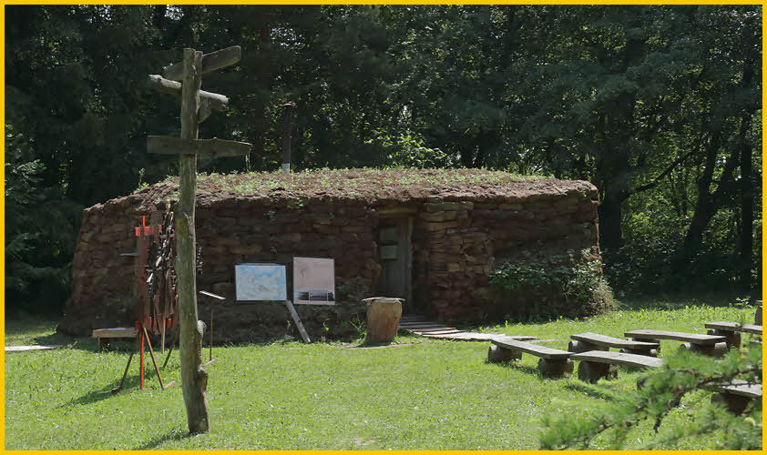 Replica of Siberian Gulag Yurt
